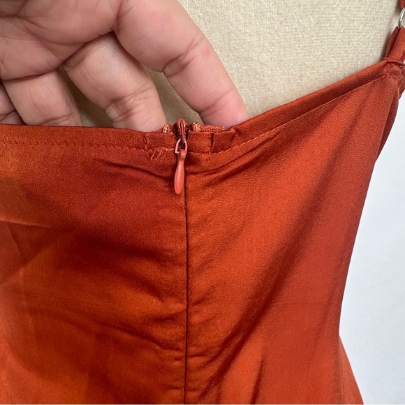 Women’s‎ Dress Maxi Cocktail Slit Spaghetti Straps Elegant Evening Dress Medium - Picture 10 of 13